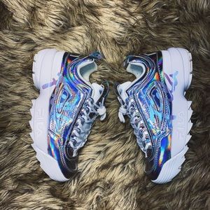 FILA Disruptor 2 Iridescent Sneakers✨